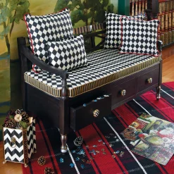 MacKenzie-Childs Vendage Bench* Storage Furniture