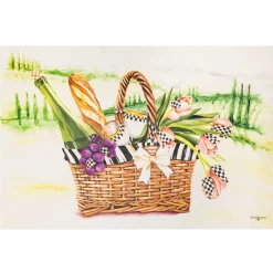 MacKenzie-Childs Vino Alfresco Floor Mat - 2' X 3'* Rugs