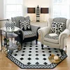 MacKenzie-Childs Westminster Hair On Hide Rug - 6' Octagon - White* Rugs