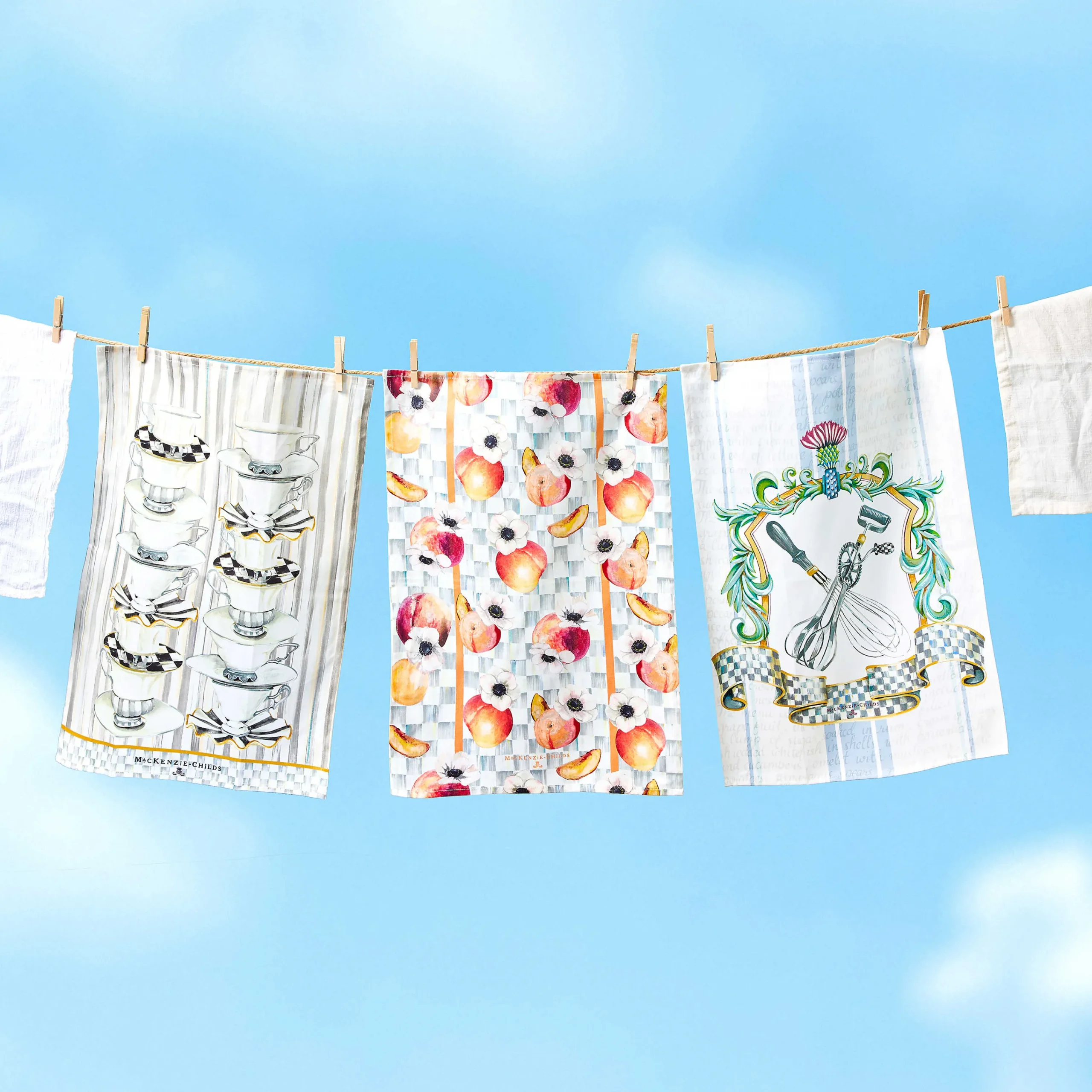 MacKenzie-Childs Whisk Dish Towel* Kitchen & Table Linens