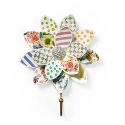 MacKenzie-Childs Wild Wallflower Hook - Single* Room Accents