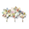 MacKenzie-Childs Wild Wallflower Hook - Triple* Room Accents