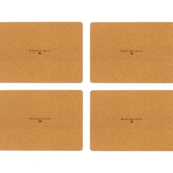 MacKenzie-Childs Wildflowers Cork Back Placemats - Set Of 4* Table Accessories