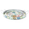 MacKenzie-Childs Wildflowers Serving Trays - Set Of 2* Outdoor Entertaining
