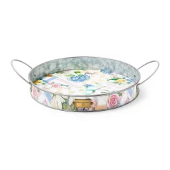 MacKenzie-Childs Wildflowers Serving Trays - Set Of 2* Outdoor Entertaining