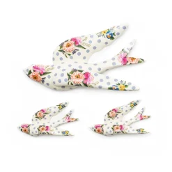 MacKenzie-Childs Wildflowers Swallowtail Wall Decor - Blue* Room Accents