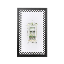 MacKenzie-Childs Window Wall Art - Set Of 3* Room Accents