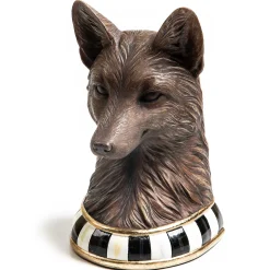 MacKenzie-Childs Woodland Fox Book Ends* Room Accents