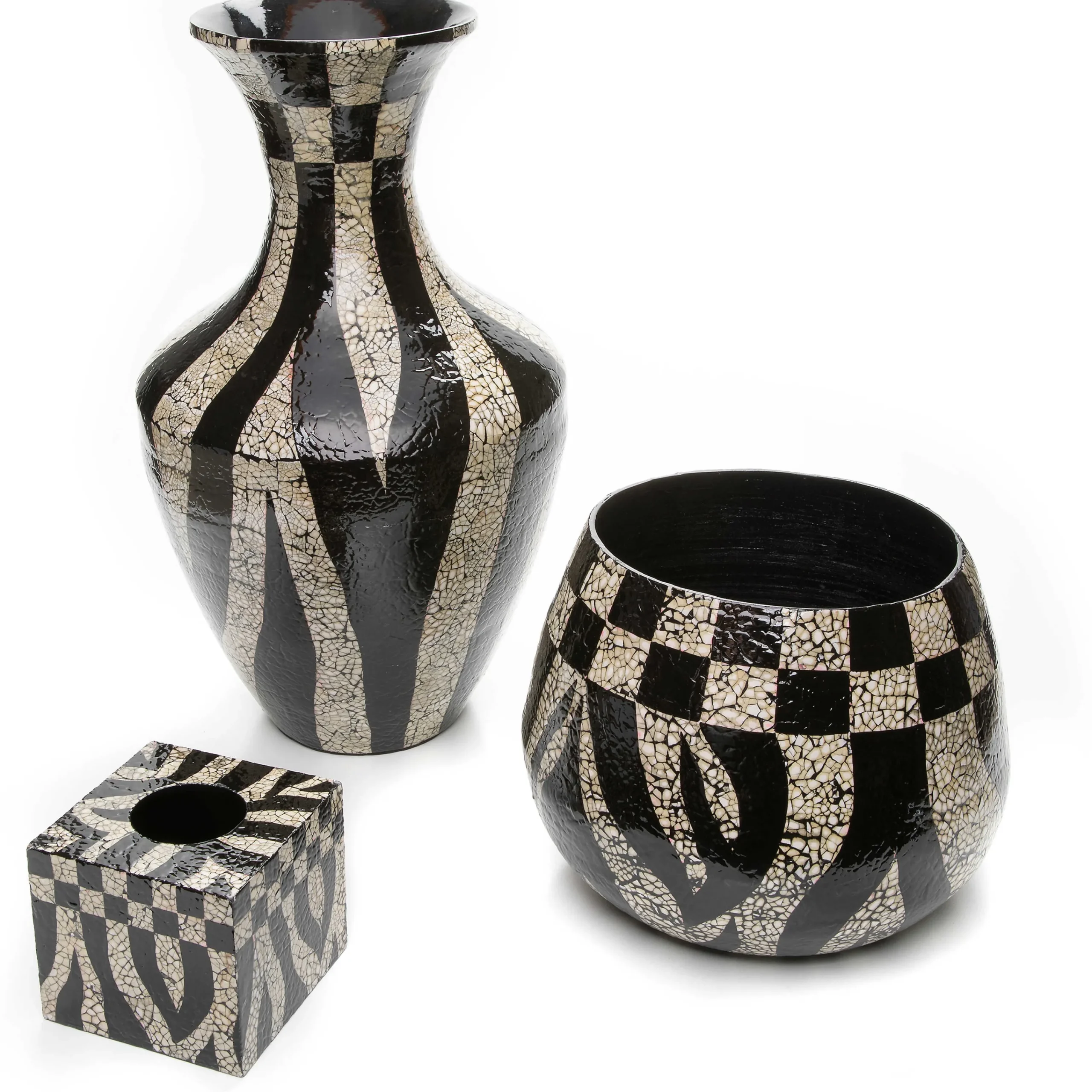 MacKenzie-Childs Zebra Floor Vase* Room Accents